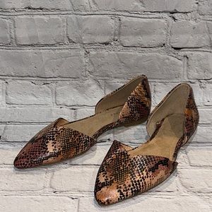 Old Navy Snakeskin Flats